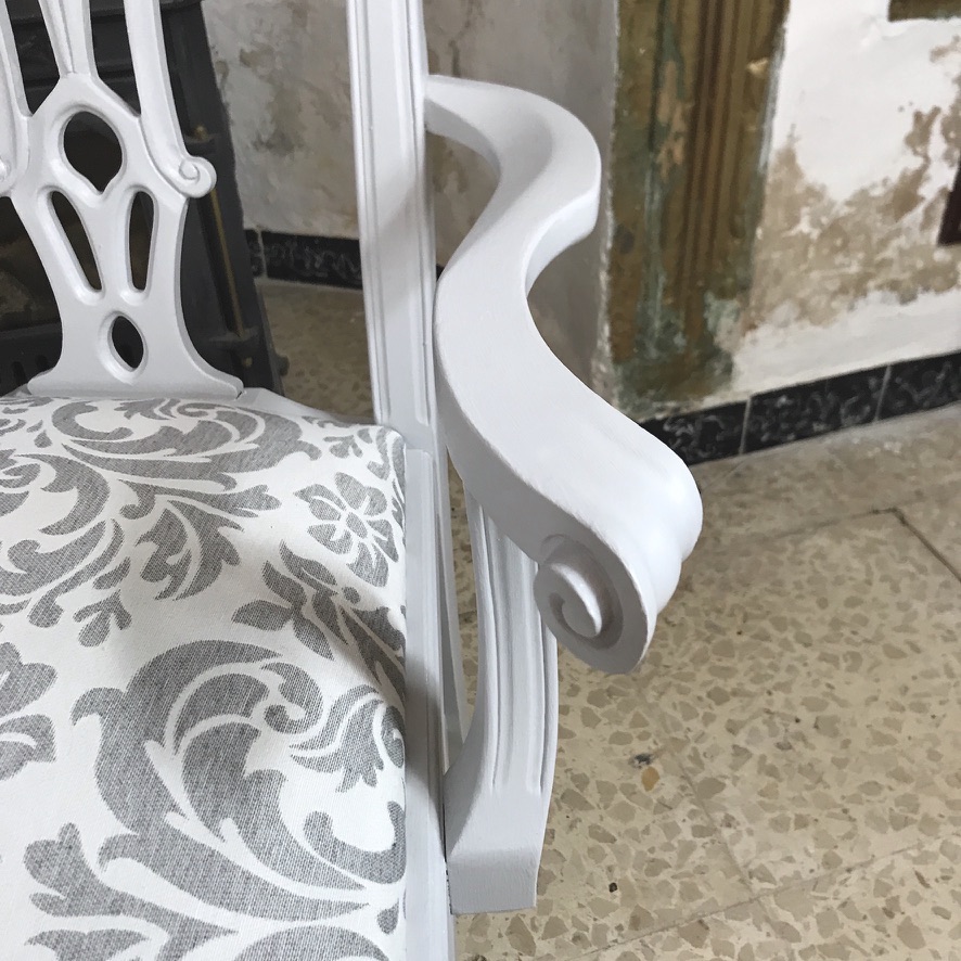 Dining Table & 6 Chairs in Grey - Image 10