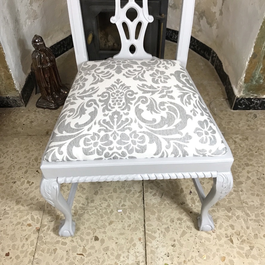 Dining Table & 6 Chairs in Grey - Image 17