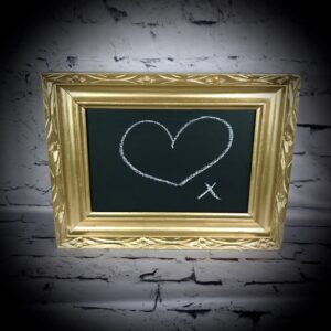 Gold Picture Frame Chalkboard