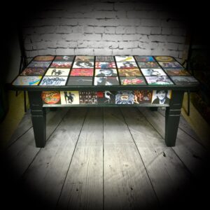 Large, "Album Covers" Coffee Table