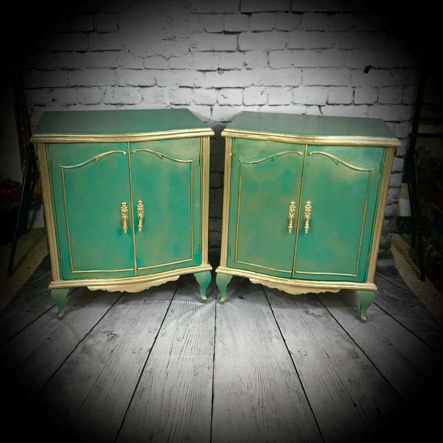 A Pair of Bedside Cabinets