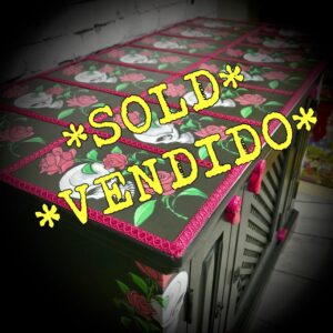 "Skulls & Roses" Sideboard