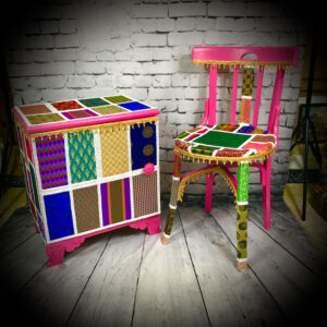 Matching Cabinet & Chair