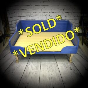 **REDUCED** - Luxury Recycled Wood Dog Bed
