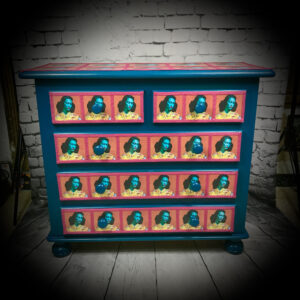 "Green Lady" Chest of Drawers