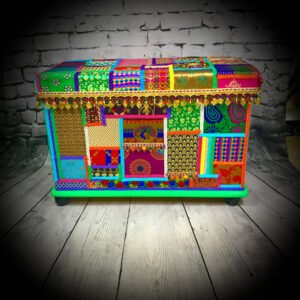 Boho Trunk 4 (wheels)