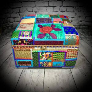 Boho Footstool Storage Unit