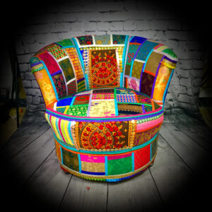 Boho Bedroom Tub Chair