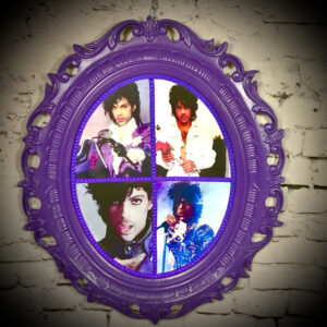 prince purple frame