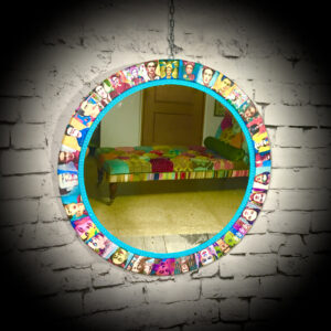 Frida Round Mirror 2