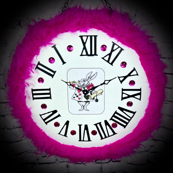 2-Sided “Mad Hatter” Clock Face – From Old to Bold