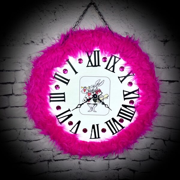 2-Sided “Mad Hatter” Clock Face – From Old to Bold
