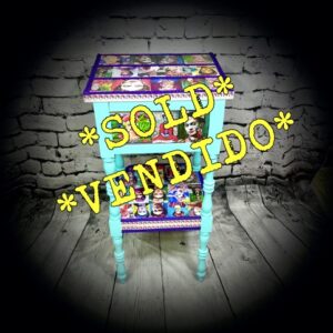 Frida Kahlo 1 Drawer Cabinet