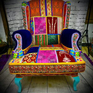 boho plether armchair 2403
