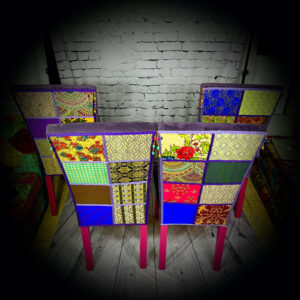 4 mulberry & BoHo Dining Chairs 220619