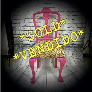 Pink & Leopard-print Chair