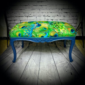 Large Peacock Stool 220823