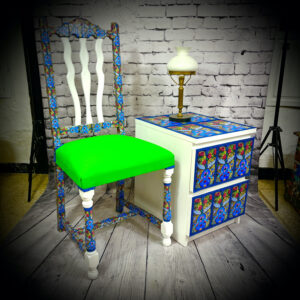 Songbird Chair & Cabinet 220915