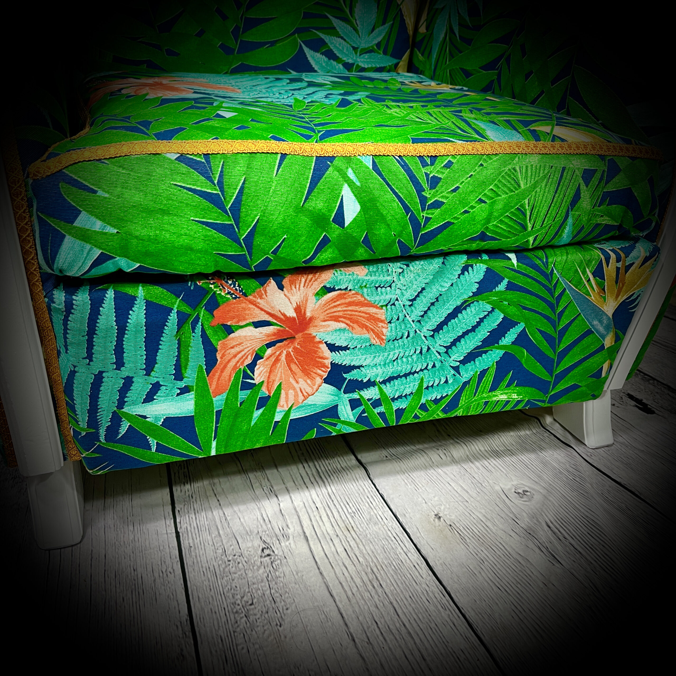Large, Colourful Armchair - Image 2
