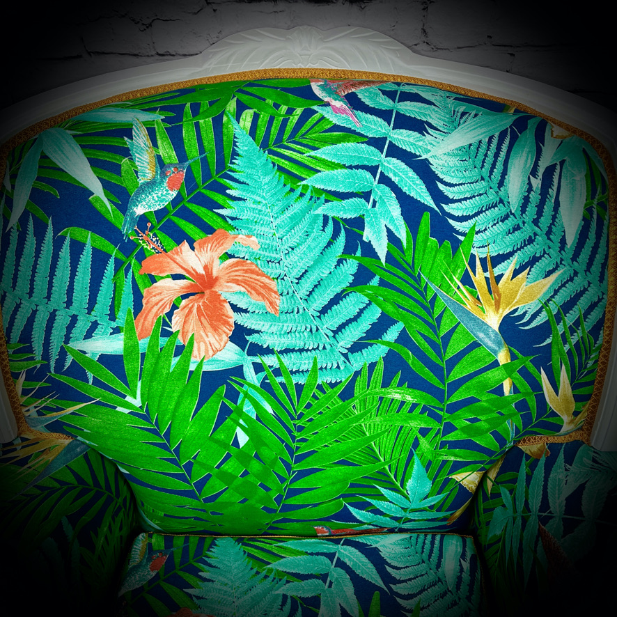 Large, Colourful Armchair - Image 3