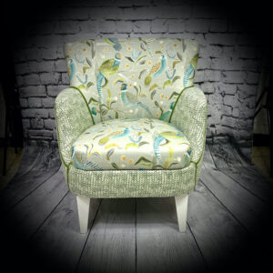 Bubbles & Pheasants Tub Chair 230420