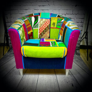 boho large tub chair 230329