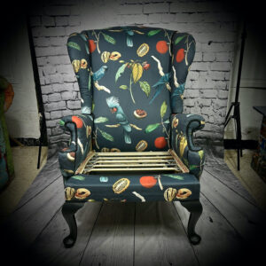 'PK' Armchair and Stool 230704