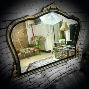 Black & Gold Mirror 230802