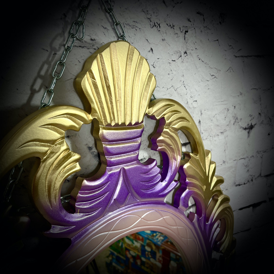 Large, Ornate Mirror - Image 6