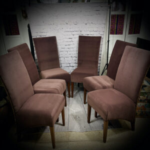 6 Brown Chairs 231115