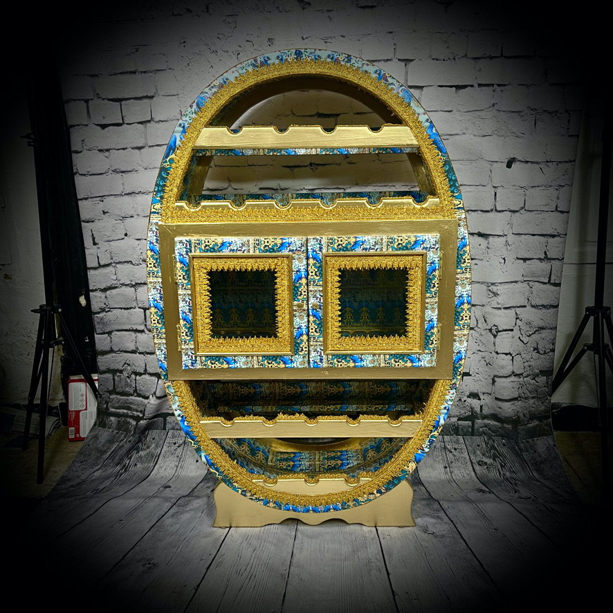 Barrel-style Wine Rack