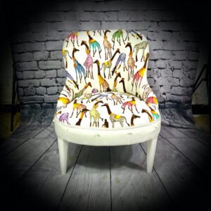 Giraffe Boudoir Chair 240401
