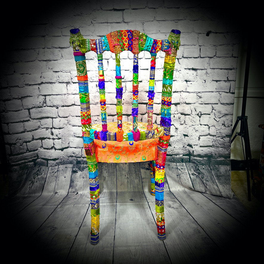BoHo Ribbon Chair - Image 3