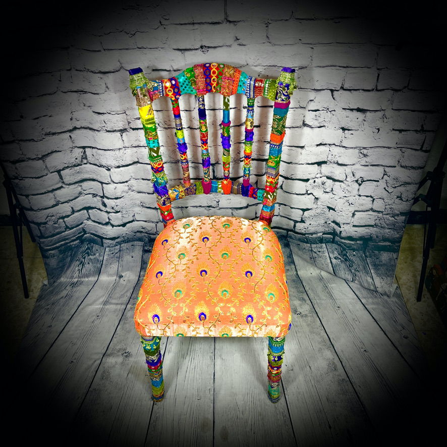 BoHo Ribbon Chair - Image 8