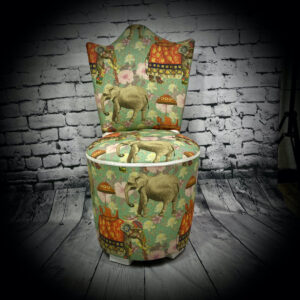 elephant boudoir chair 240507