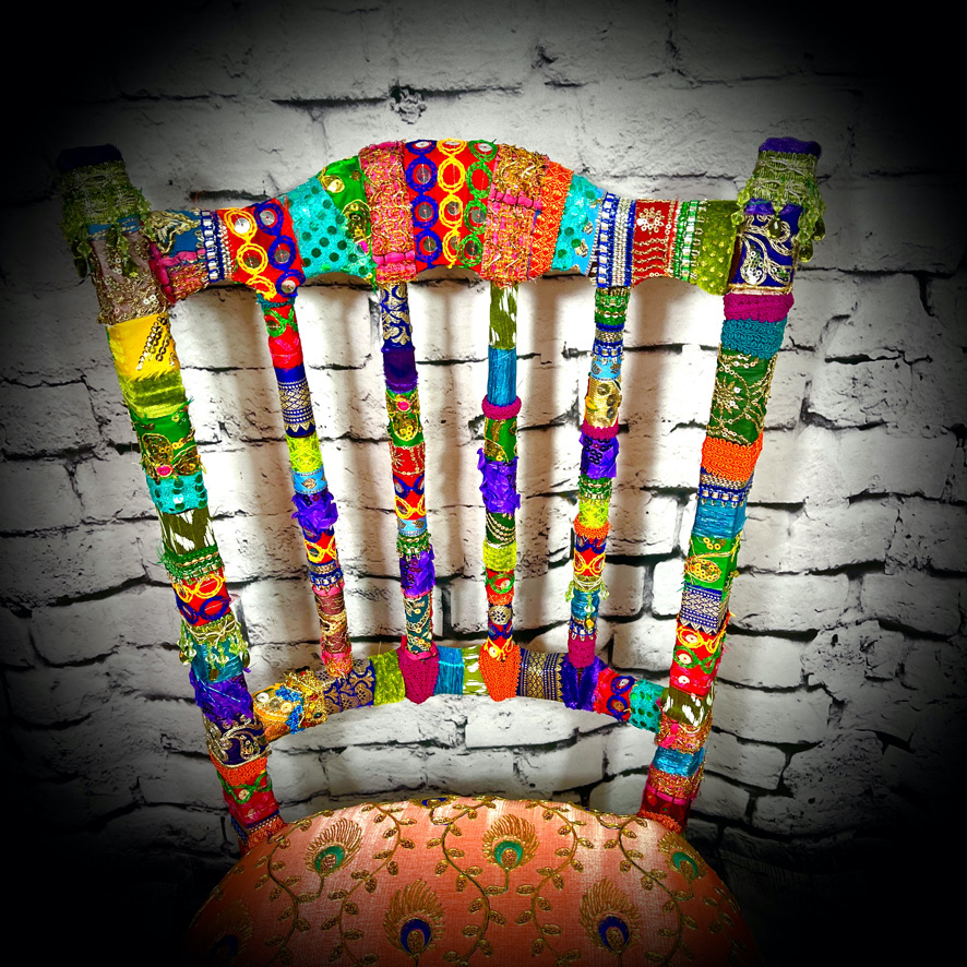 BoHo Ribbon Chair - Image 9