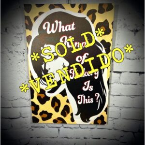 Amy Winehouse "Fuckery" Wall Art