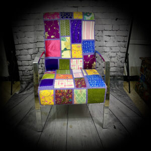 Boho Chrome Armchair 240714