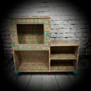 Brightly Coloured, Petit Cabinet - with key 241112