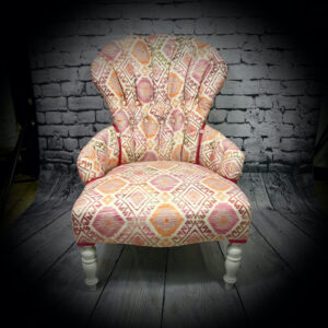 Pink Boudoir Chair 241203