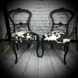 2 Cow Pat Chairs 250325
