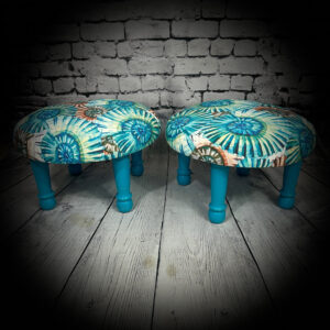 2 seashell stools 250613