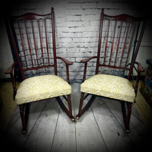 2 traditional rocking chairs 250525