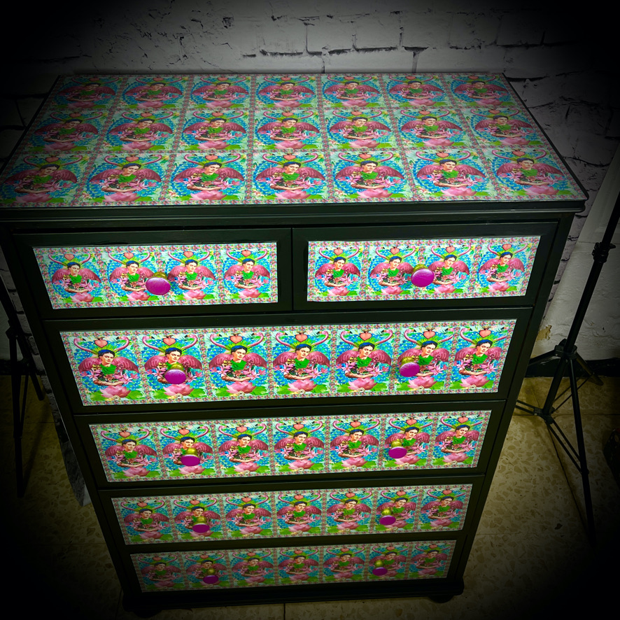 "Frida Kahlo" Chest of Drawers - Image 4