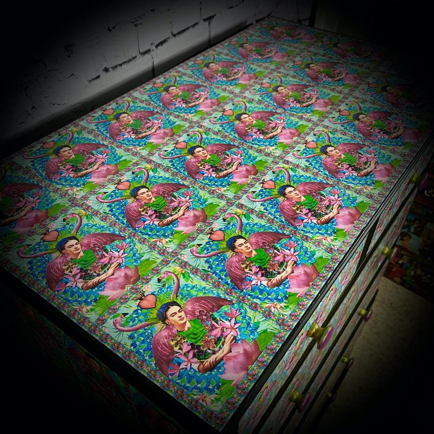 "Frida Kahlo" Chest of Drawers - Image 6