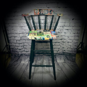 High, "Cocktails" Bar Stool