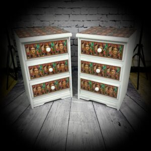Frida Kahlo 3 Drawer Units