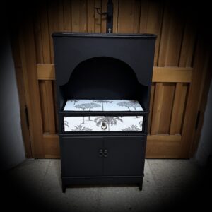 Black "Palms" Cabinet 260913