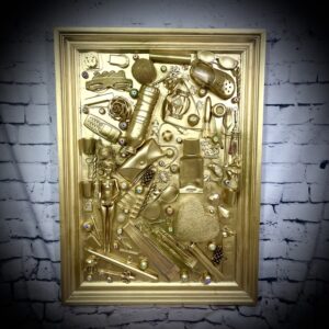 "Golden Life" Unique Artwork